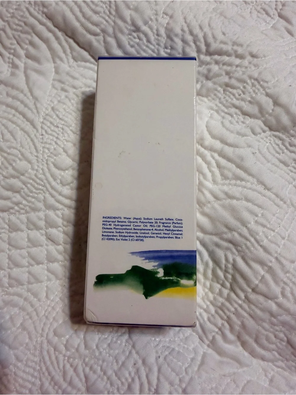 NWT Hermes Un Jardin en Méditerranée Bath & Shower Gel White, Blue, Green, Yello
